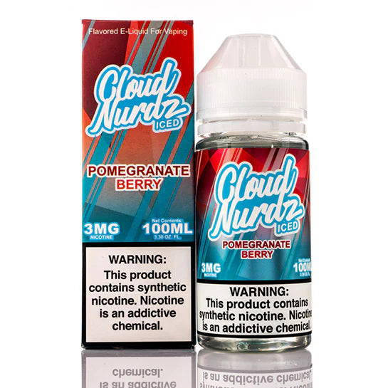 Cloud Nerdz Pomegranate Berry Iced