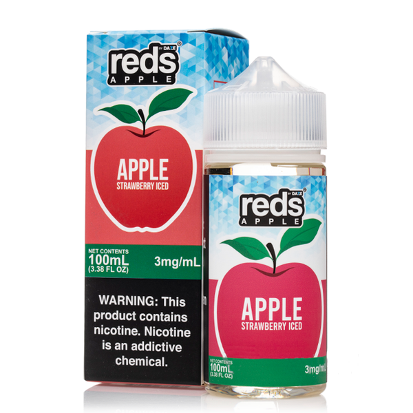7 Daze Reds Strawberry Iced - Vapor Grab