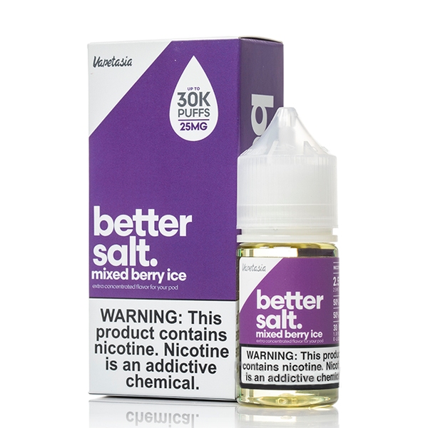 Better Salt Mixed Berry Ice - Vapor Grab