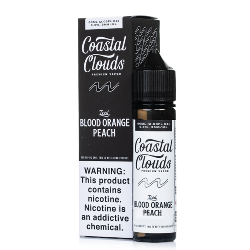 Coastal Clouds Iced Blood Orange Peach - Vapor Grab