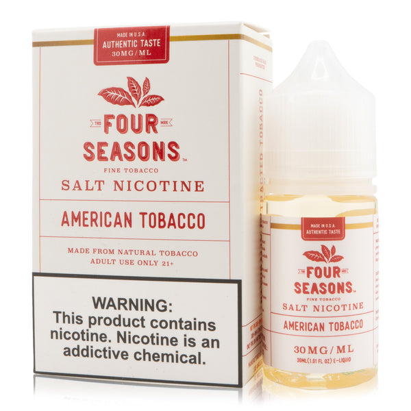 Four Seasons Salts American Tobacco - Vapor Grab