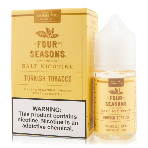 Four Seasons Salts Turkish Tobacco - Vapor Grab