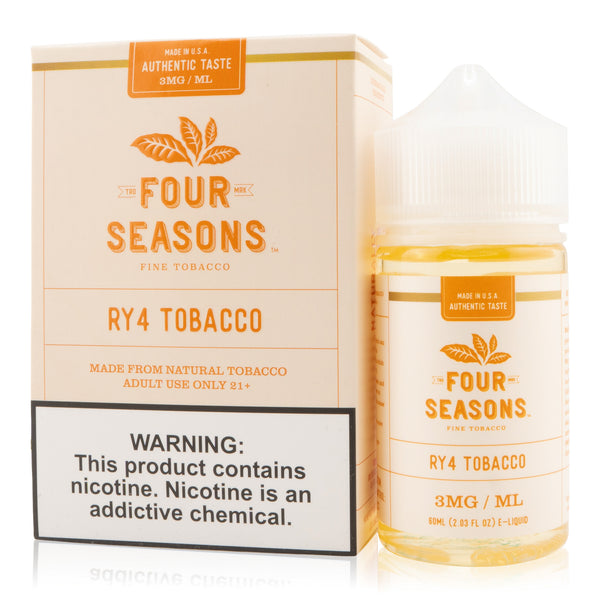 Four Seasons Salts RY4 Tobacco - Vapor Grab