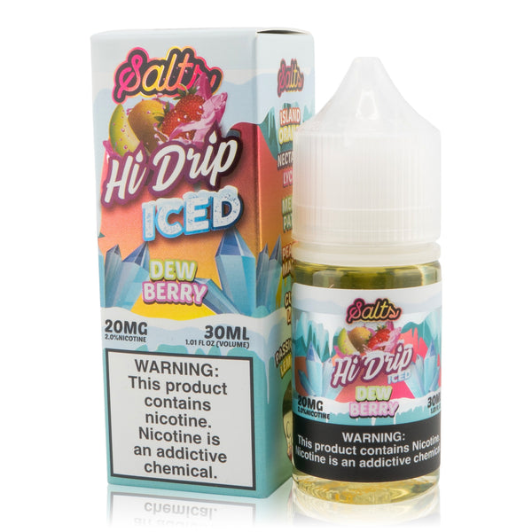 Hi-Drip Dew Berry Iced Salts - Vapor Grab
