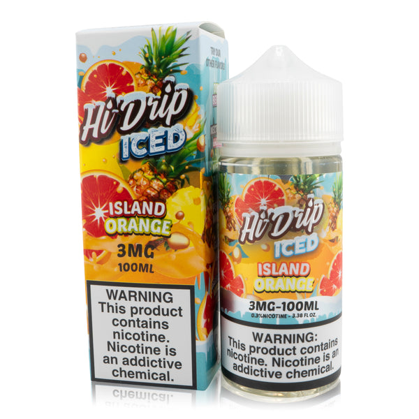 Hi-Drip Island Orange Iced - Vapor Grab