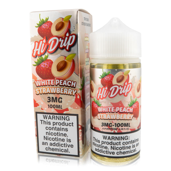 Hi-Drip White Peach Strawberry - Vapor Grab