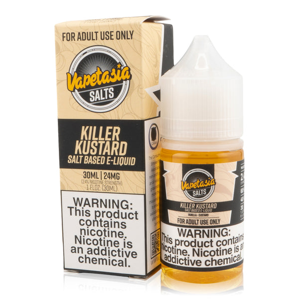Vapetasia Killer Kustard Salts - Vapor Grab