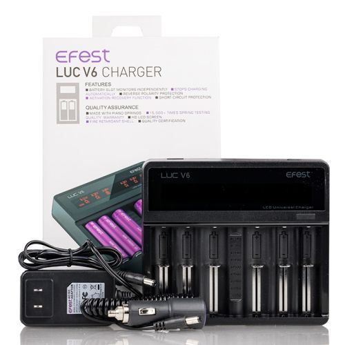 Efest LUC V6 Bay Charger - Vapor Grab