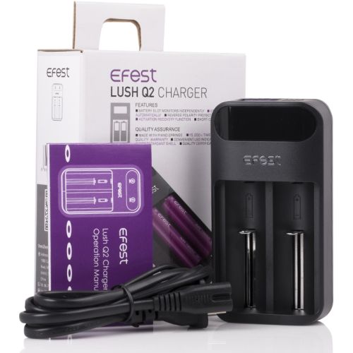 Efest Lush Q2 2 Bay Charger - Vapor Grab