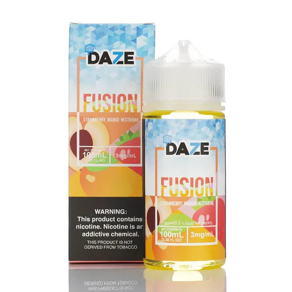 7 Daze Fusion Strawberry Mango Nectarine Iced