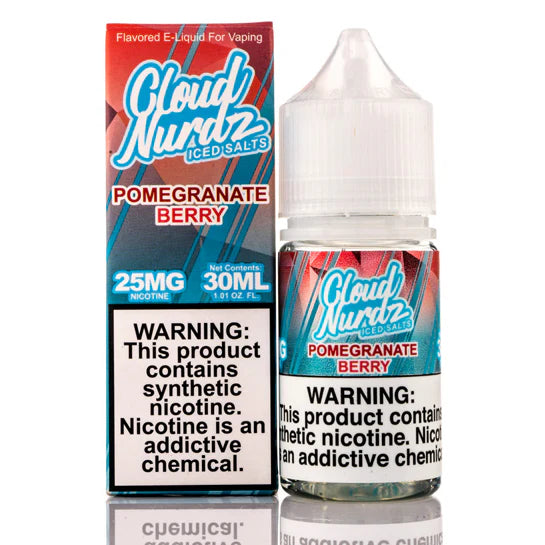 Cloud Nerdz Pomegranate Berry Iced Salts
