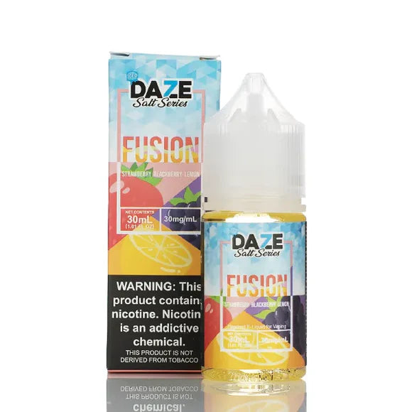 7 Daze Fusion Strawberry Blackberry Lemon Iced Salts