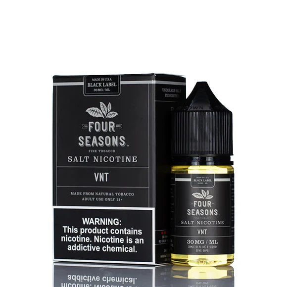 Four Seasons Salts Black Label VNT - Vapor Grab