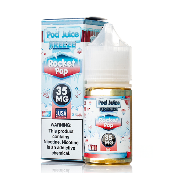 Pod Juice Rocket Pop Freeze Salts
